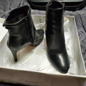 Short high heel boots by Nine West